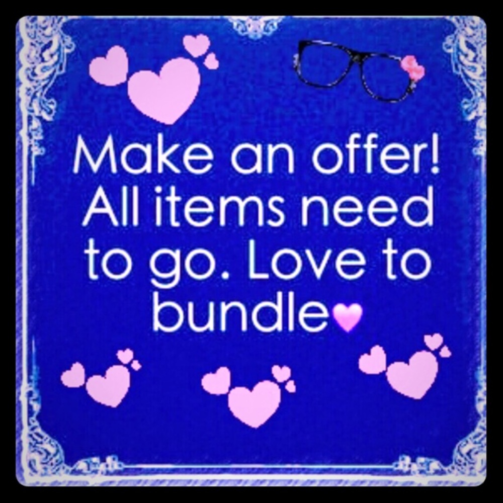 Adding new items. All items must go.